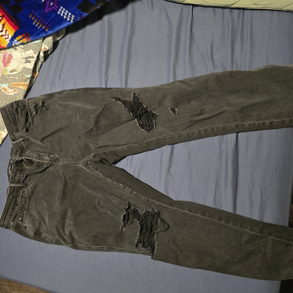 Judy Blue Size 20 Distressed Black Jeans